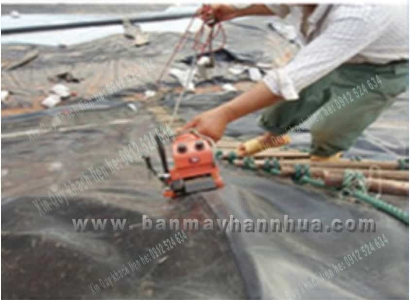 m&aacute;y h&agrave;n bạt nhựa rft501, m&aacute;y &eacute;p bạt rft 501, m&aacute;y &eacute;p bạc, m&aacute;y d&aacute;n bạt