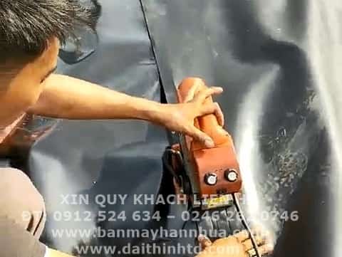 M&aacute;y h&agrave;n bạt nhựa JIT800, m&aacute;y h&agrave;n &eacute;p bạt nhựa HDPE, m&aacute;y h&agrave;n m&agrave;ng nhựa chống thấm