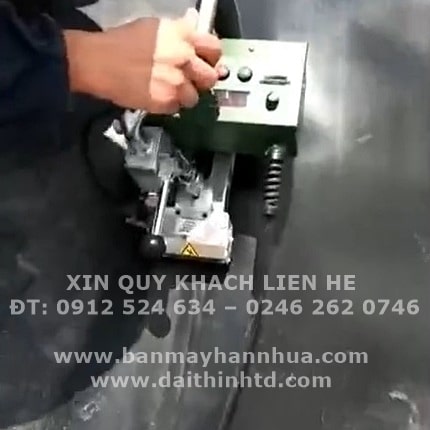 M&aacute;y h&agrave;n bạt hdpe model m&aacute;y h&agrave;n nhựa LST GM1