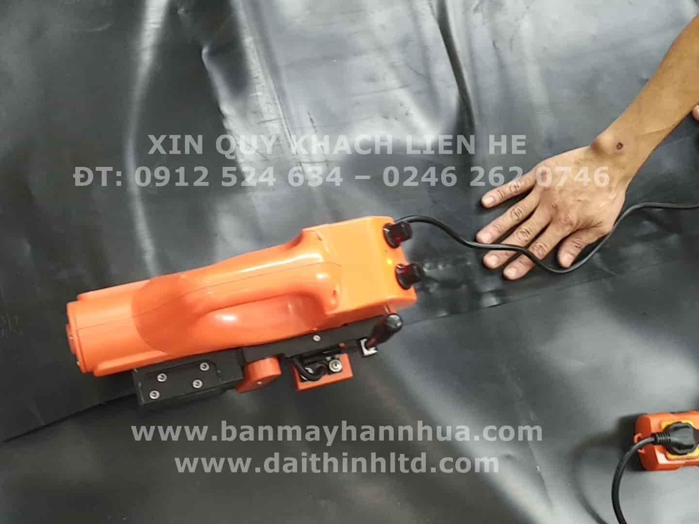 M&aacute;y h&agrave;n bạt nhựa tự động TH501 - M&aacute;y h&agrave;n bạt HDPE gi&aacute; rẻ