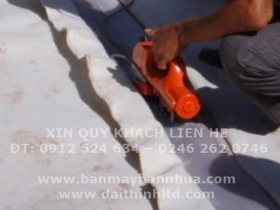 M&aacute;y h&agrave;n m&agrave;ng nhựa chống thấm dột - m&aacute;y h&agrave;n nhựa TH501