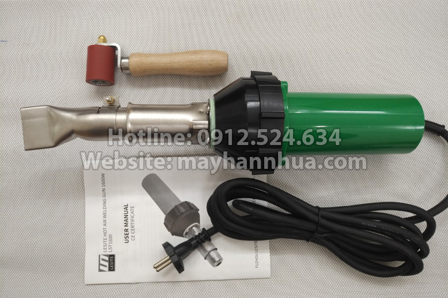 M&aacute;y h&agrave;n bạt nhựa cầm tay LST1600