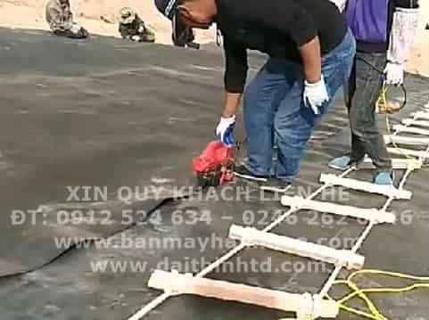 m&aacute;y h&agrave;n m&agrave;ng hdpe chống thấm b&atilde;i r&aacute;c, h&agrave;n m&agrave;ng hdpe thi c&ocirc;ng hầm ủ kh&iacute; sinh học biogas
