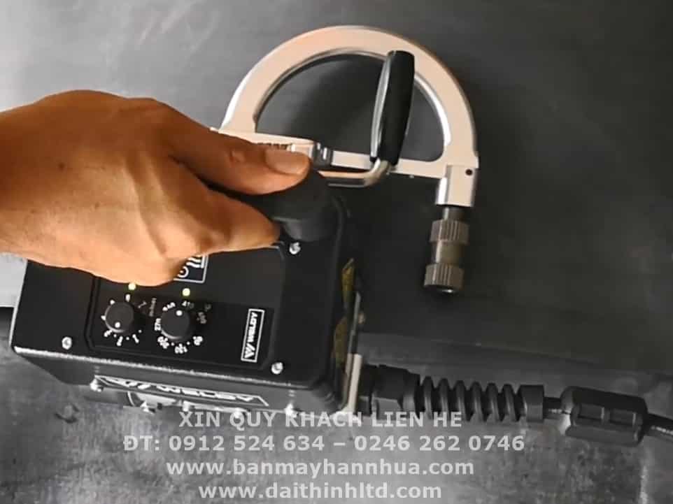 M&aacute;y h&agrave;n bạt nhựa tự động Weldy GEO2 Thụy Sỹ
