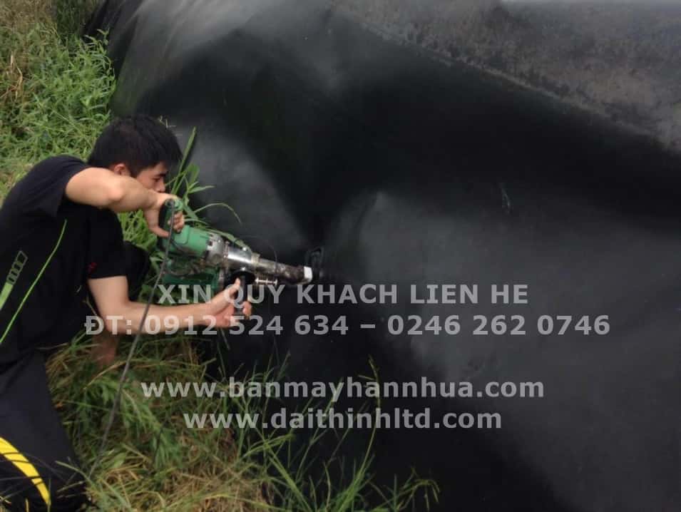 m&aacute;y h&agrave;n đ&ugrave;n lst600b m&aacute;y h&agrave;n bạt nhựa hdpe 