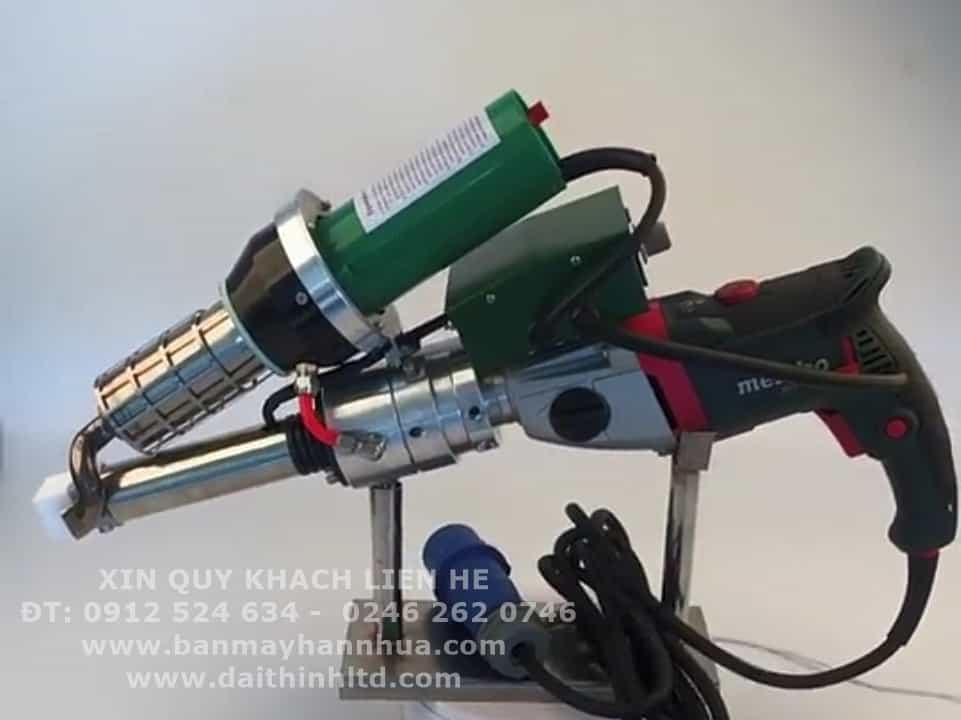 M&aacute;y h&agrave;n đ&ugrave;n LST 610B - M&aacute;y h&agrave;n đ&ugrave;n ống nhựa, tấm nhựa, bạt nhựa