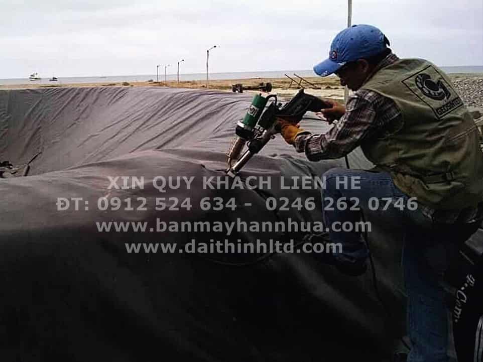 M&aacute;y h&agrave;n đ&ugrave;n LST 610B - M&aacute;y h&agrave;n bạt hdpe 