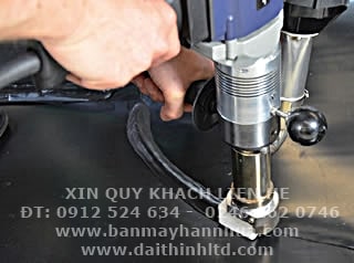 M&aacute;y h&agrave;n đ&ugrave;n nhựa Weldy Booster EX2 - H&agrave;n bạt hdpe