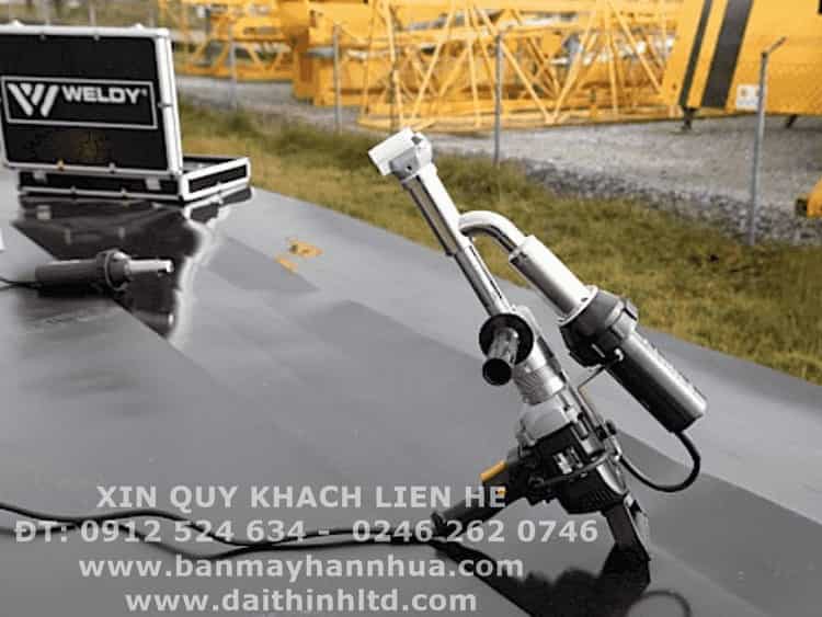 M&aacute;y h&agrave;n đ&ugrave;n, m&aacute;y h&agrave;n nhiệt nhựa đ&ugrave;n Weldy Booster EX2