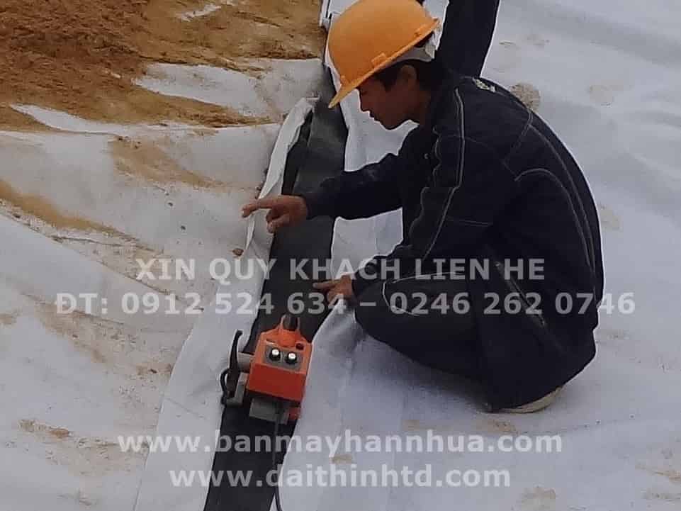 M&aacute;y h&agrave;n m&agrave;ng nhựa chống thấm model G610