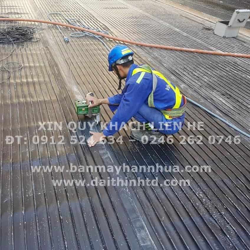 m&aacute;y h&agrave;n nhựa LST GM1 M&aacute;y h&agrave;n vải địa kỹ thuật 