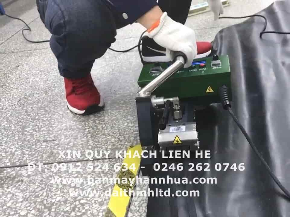 M&aacute;y h&agrave;n bạt hdpe l&agrave;m hầm biogas - M&aacute;y h&agrave;n nhựa LST GM2