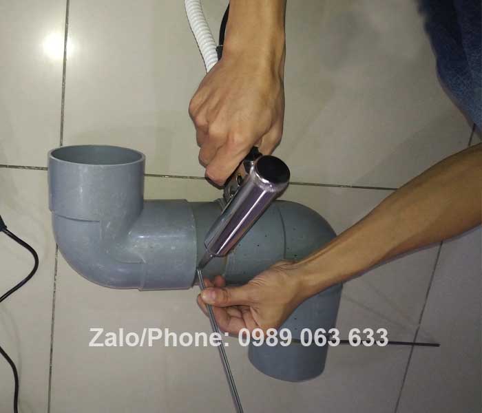 m&aacute;y h&agrave;n ống nhựa PVC cầm tay