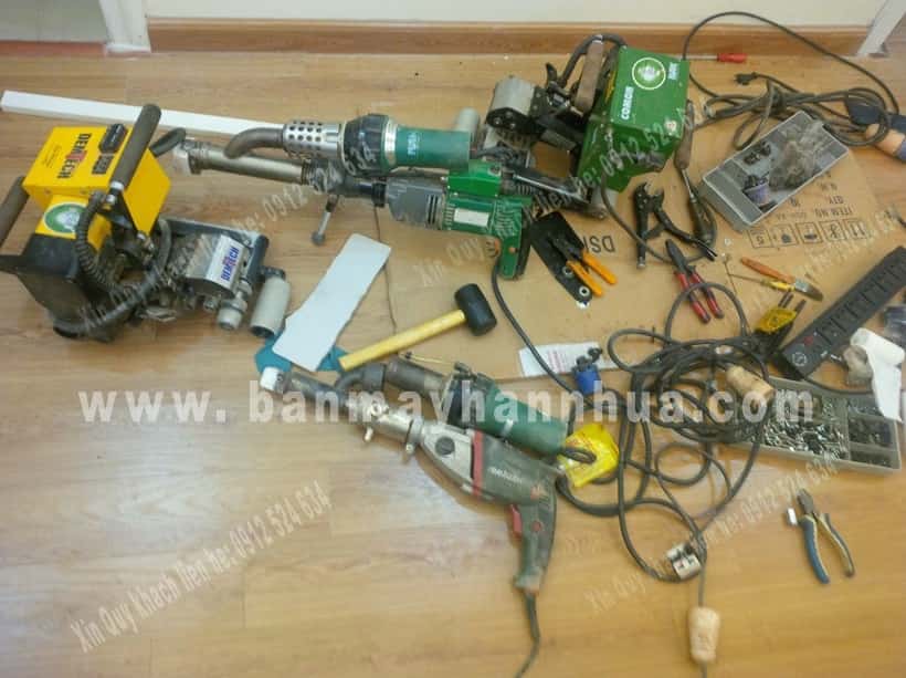 Mua b&aacute;n sửa chữa m&aacute;y h&agrave;n nhựa, m&aacute;y h&agrave;n đ&ugrave;n