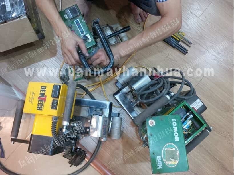 cung cấp, sửa chữa m&aacute;y h&agrave;n nhựa demtech nhập khẩu 
