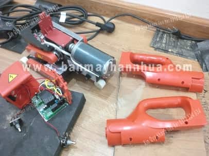 Sửa chữa m&aacute;y h&agrave;n bạt nhựa hdpe ao t&ocirc;m 