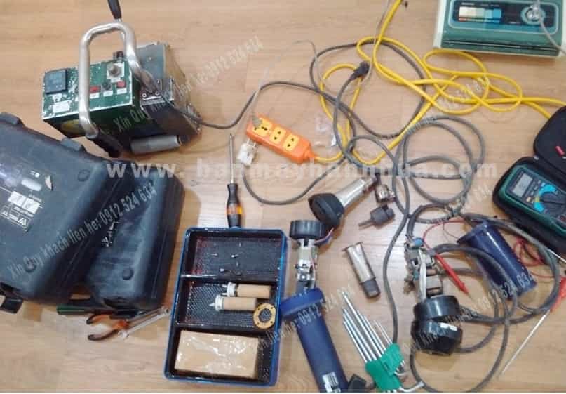 sua chua may han nhua cam tay weldy, dshxa, triacst, lst